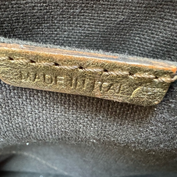 Burberry Haymarket Check Pattern Metallic Handle Thornley Satchel Bowling Bag - Picture 10 of 16